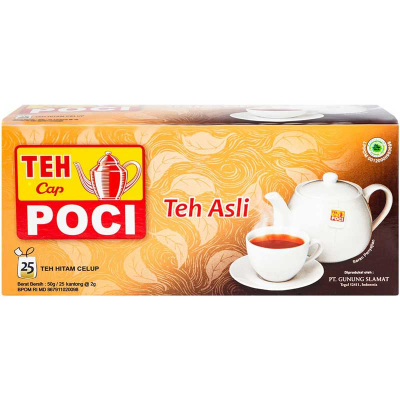 

POCI Teh Hitam Celup Teh Asli 25 x 2gr