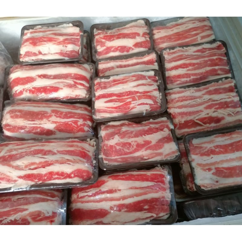 Daging sapi - US shortplate Beef slice 500gr