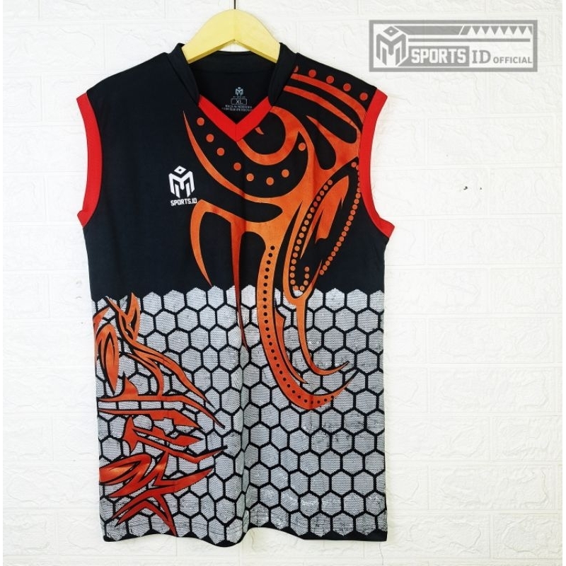 BAJU VOLLY SINGLET DEWASA | KAOS VOLLY | LEKBONG