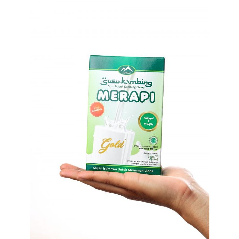 

Susu Kambing Etawa Merapi Gold herbal indo utama