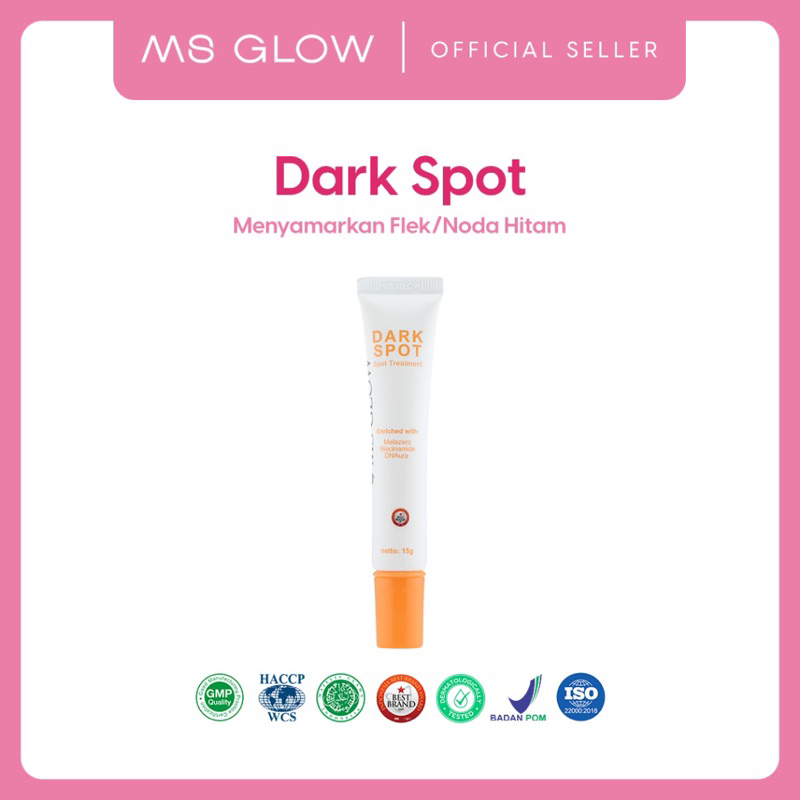 DARK SPOT MS GLOW / MS GLOW DARK SPOT SERUM SPOT TREATMENT / SERUM FLEK MEMBANDEL MSGLOW