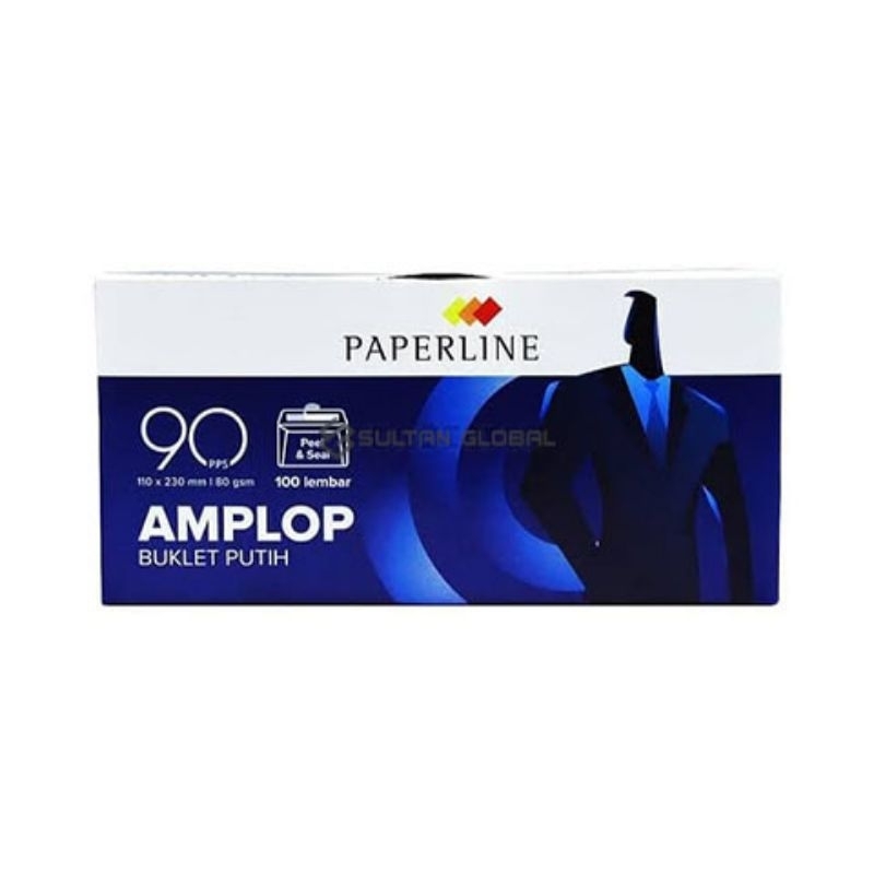 

Amplop Paperline 90 Polos dan Airmail isi 100L