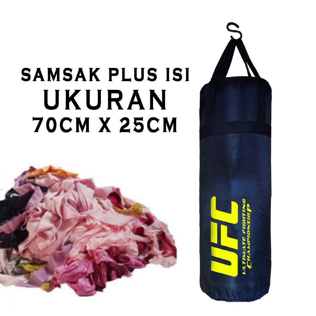 Samsak Tinju plus ini Ukuran 70cm / Samsak tinju MMA