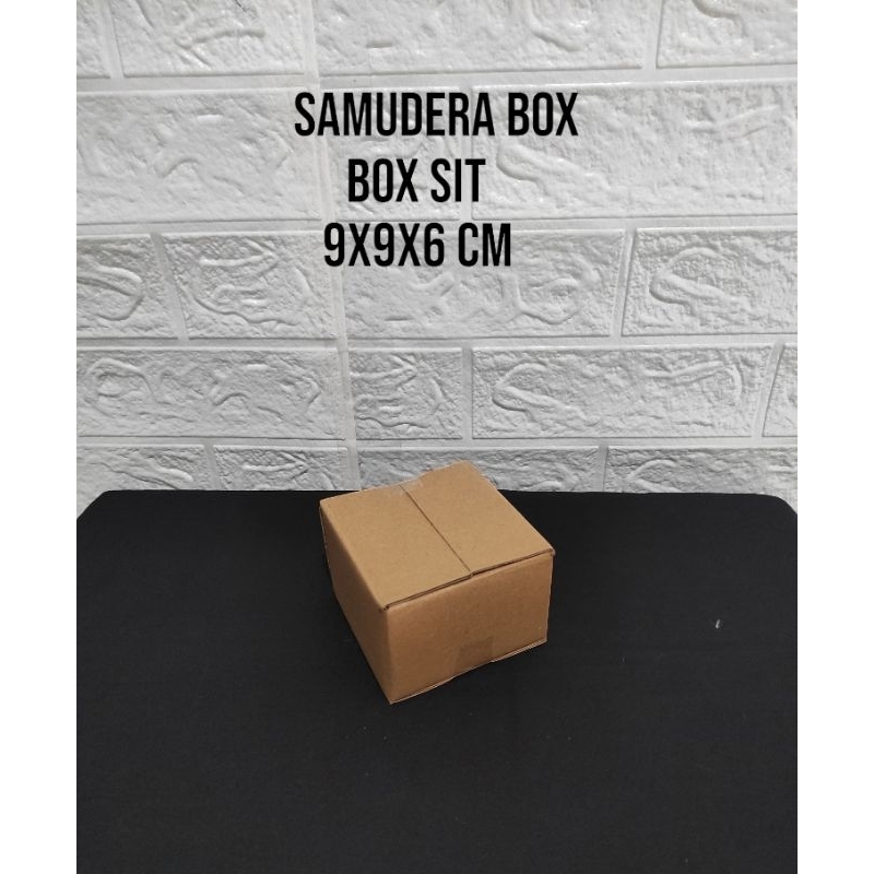 

kardus karton box uk 9x9x6 cm ST singgle wall polos