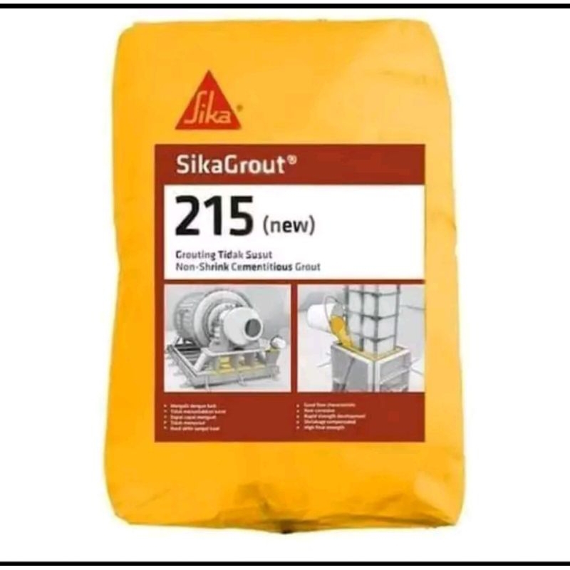 Sika Grout grouting tembok kemasan 25 kg semen sika grout