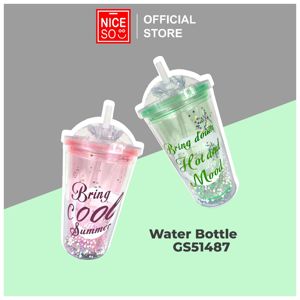 NICESO Official   Botol Minum GS51487 450ML