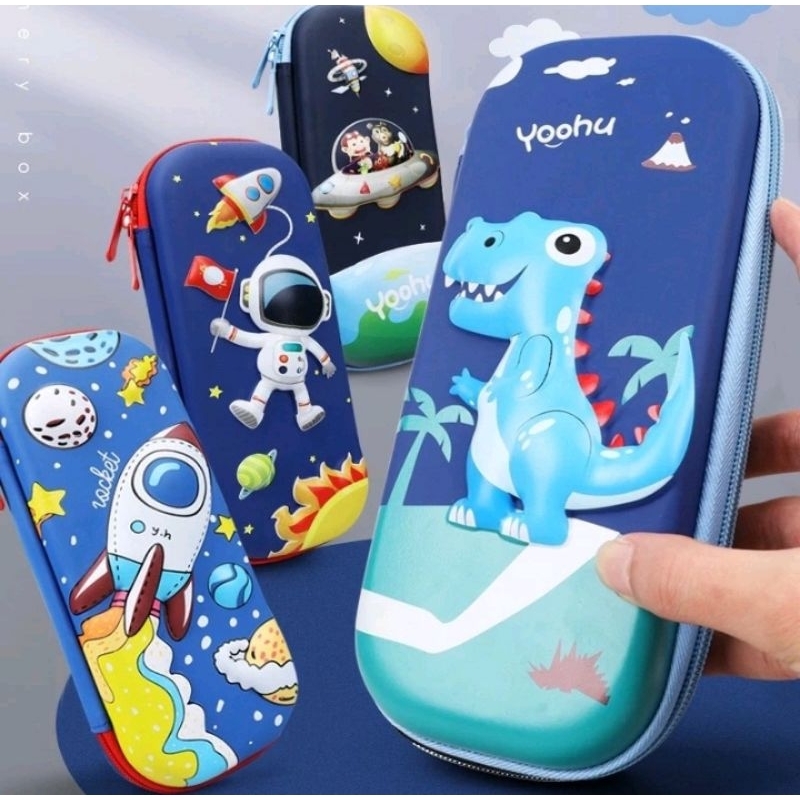 

Kotak pensil tempat pensil 3D anak