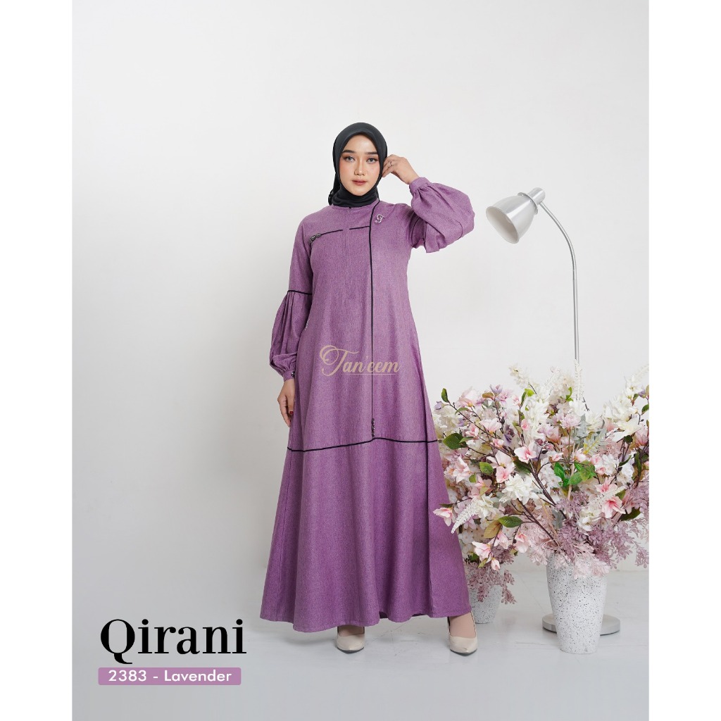 Gamis Qirani Dress Kode 2383 By Taneem Muslim Dress