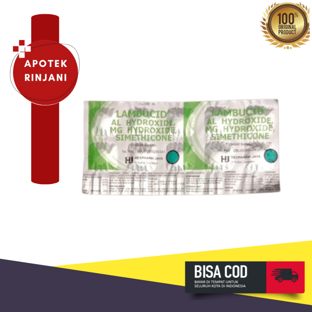 LAMBUCID OBAT MAAG 10 TABLET