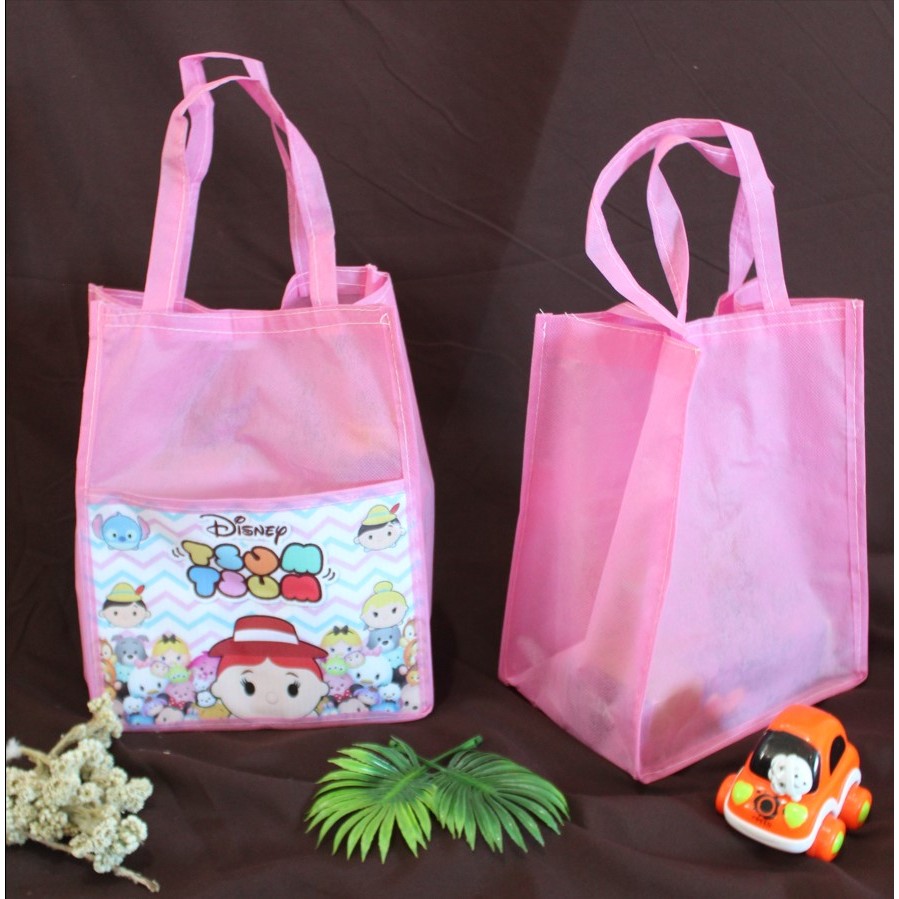 

GOODIE BAG ULTAH ANAK MODEL KANTONG DEPAN MUAT KFC READY SIAP KIRIM