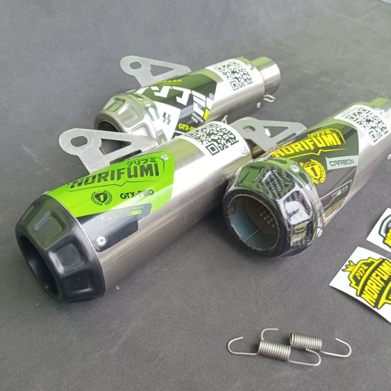 selencer slincer silincer norifumi gtx pro inlet 50mm knalpot racing