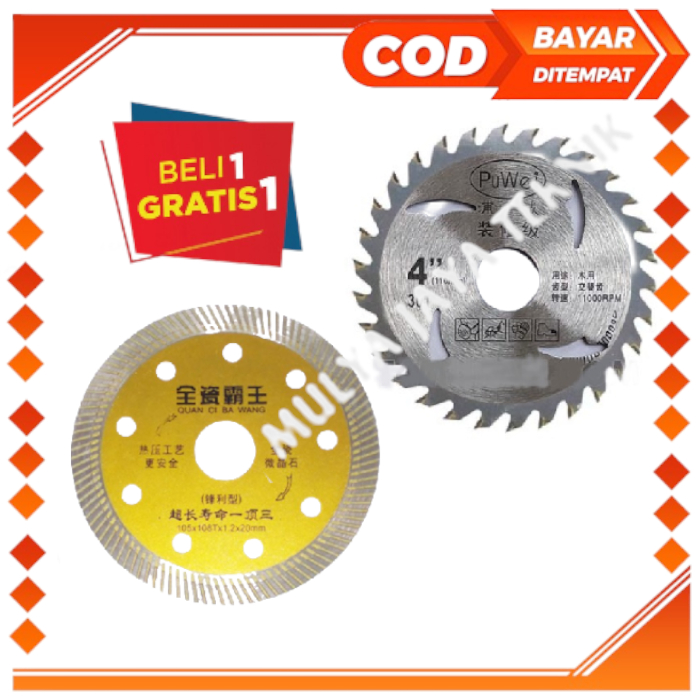 Mata Gerinda Potong Kermaik Granit Set Mata Gerinda Pemotong Kayu