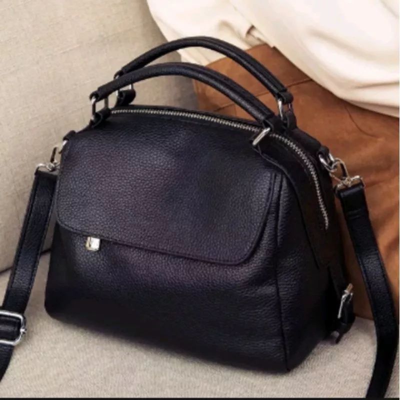 Tas Selempang Wanita Bahan Kulit Asli Ori Garut - Tas Wanita Kulit Premium Asli