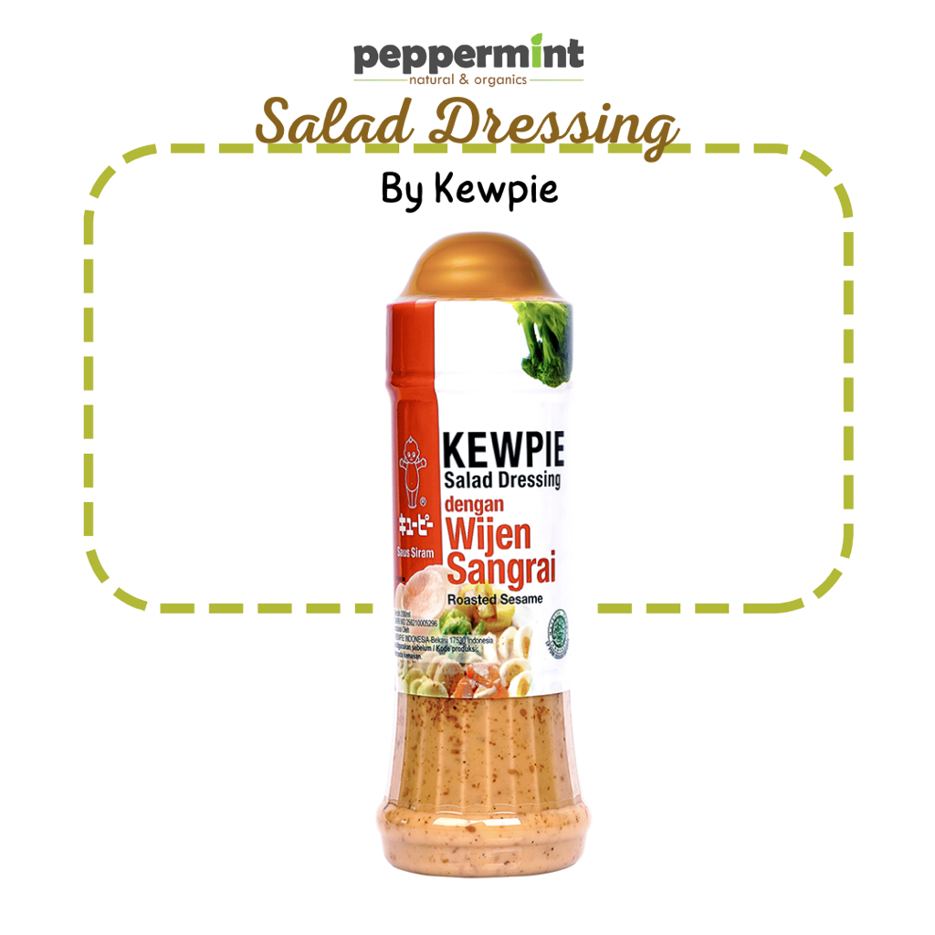 

Kewpie Saus Wijen Sangrai (200 ml) / Dressing Salad