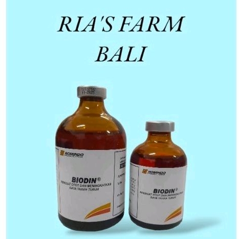 BIODIN 50ml&100ml  RIA'FARM