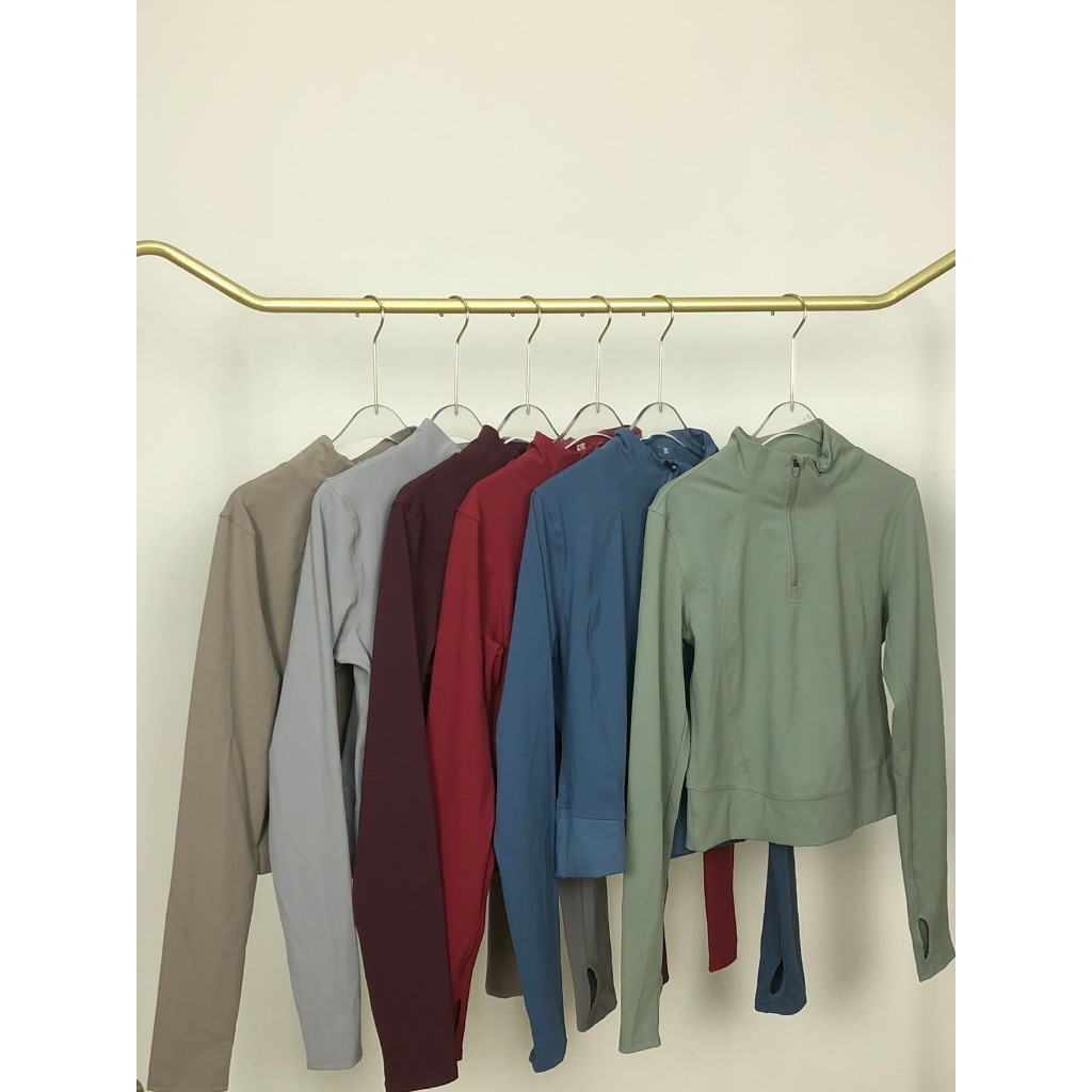 [Minne] Jaket Olaharga Wanita Crop & Full Zipper by 90 Degree Part 2