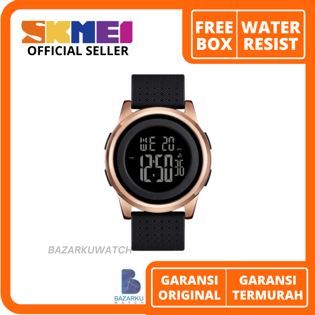 Jam Tangan Pria Skmei 1502 Jam Skmei Jam Tangan Skmei Jam Tangan Karet Skmei Jam Tangan Digital Skme