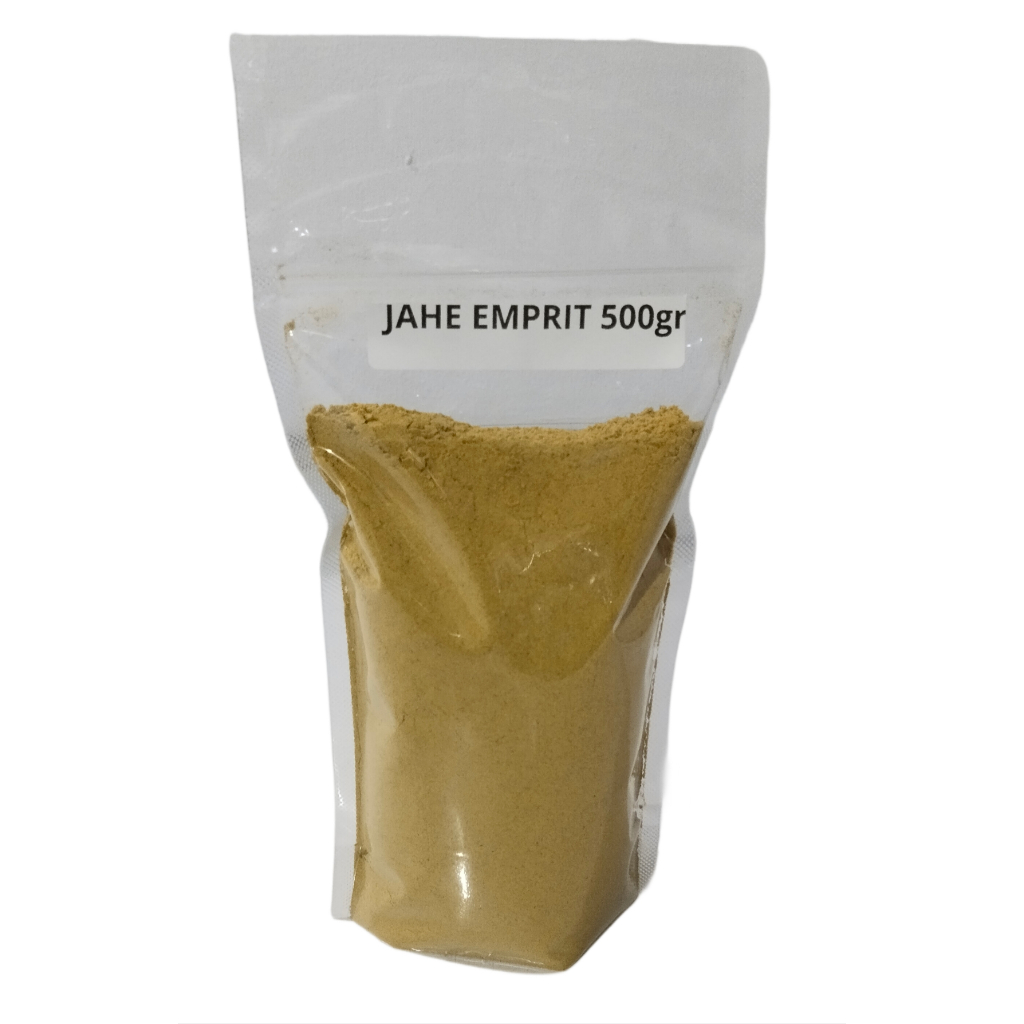 

Jahe Emprit serbuk 500gr asli Kemasan Pouch Repack