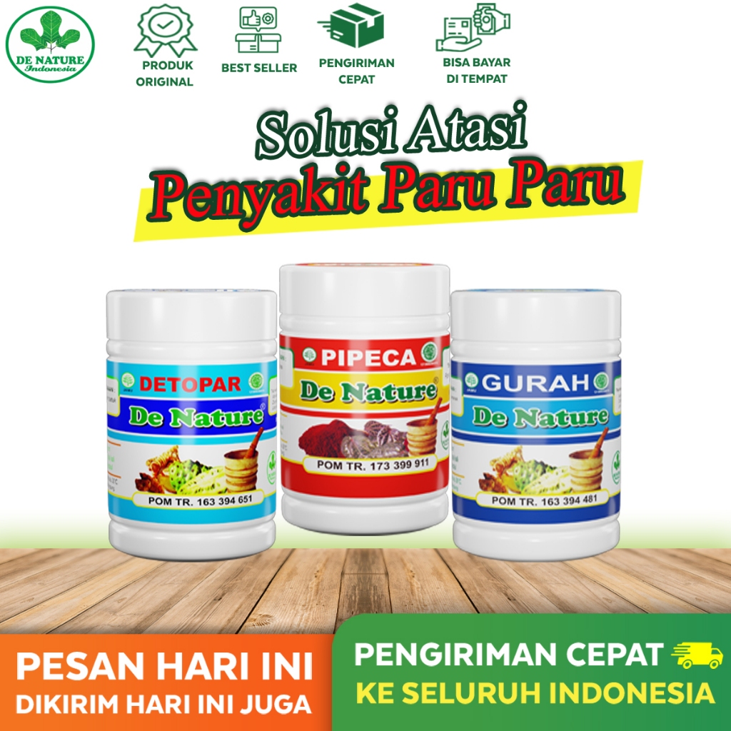 Obat batuk TBC-segala jenis batuk-bronchitis-detox paru-ASMA-ISPA-sesak napas-radang paru-De Nature