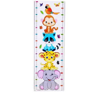 WALLSTIKER / Stiker dinding pengukur tinggi badan anak