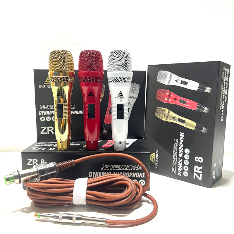 mic kabel soundbest ZR-8 mic soundbest zr8