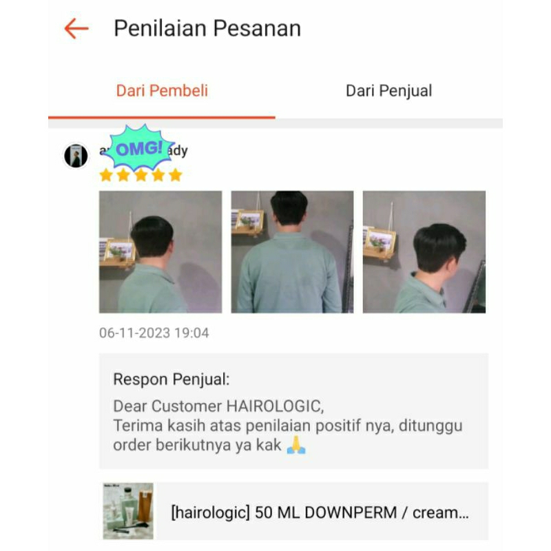 [Hairologic] 100 ml Down Perm / Korea Premium Down Perm / Cream Down Perm / Korea Downperm