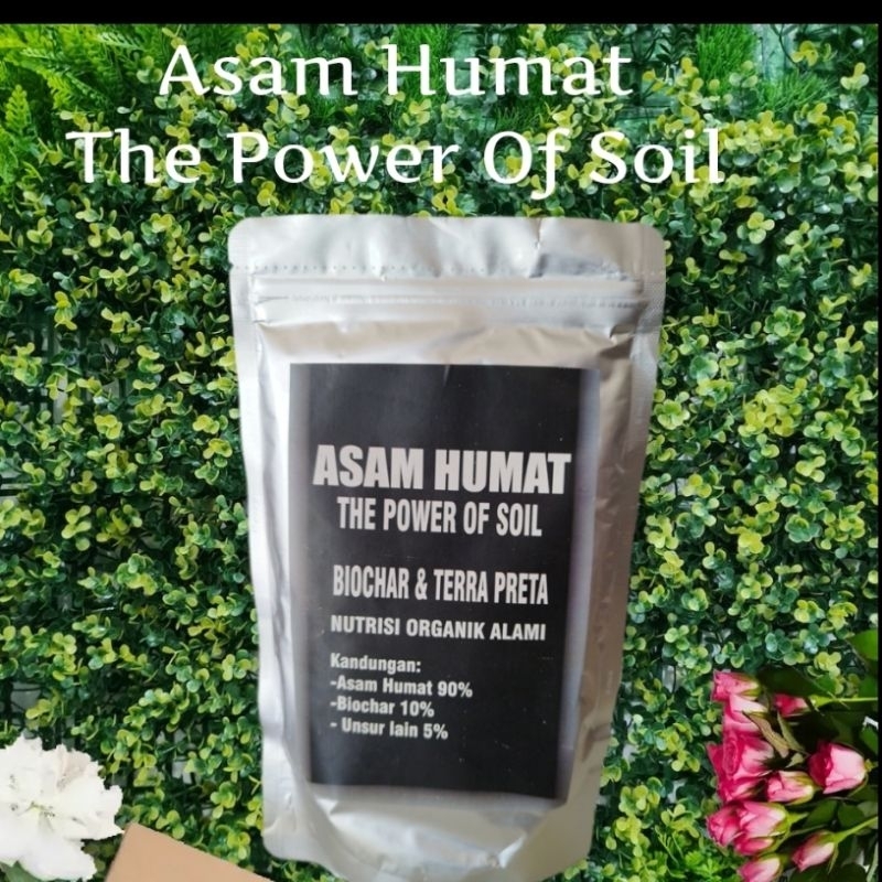 Asam humat organik biochar terra Preta Pembenah tanah pohon anggur