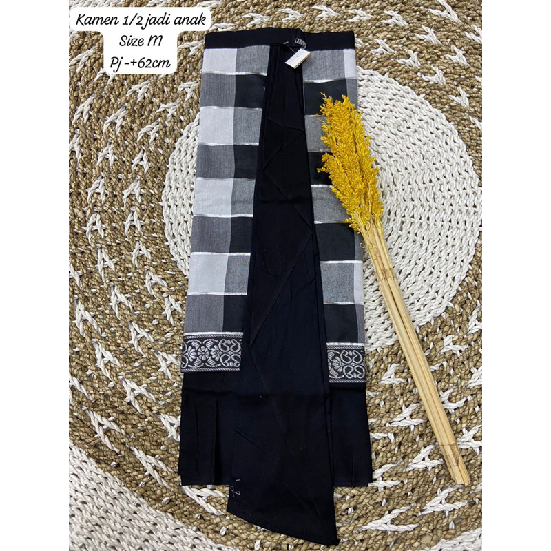 kamen poleng setengah jadi anak //kamen anak