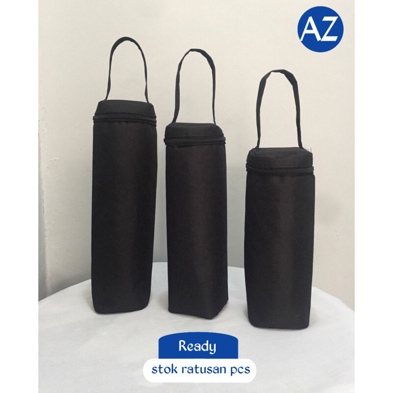 TAS BOTOL 2 LITER 1500 1100 LITER TAS BOTOL HITAM POLOS TUMBLER CANTIK TAS JINJING BOTOL MINUMAN TAS