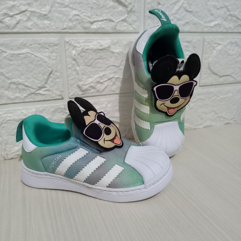 ADIDAS KIDS SUPERSTAR X DISNEY MICKEY MOUSE RAINBOW