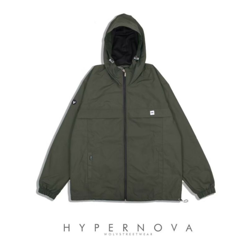 Jaket Outdoor Original WOLV - Hypernova green