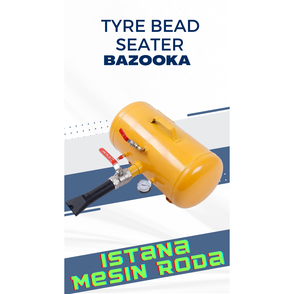 Basoka bazooka Tyre bead seater booster Angin Tembakan Ban Mobil
