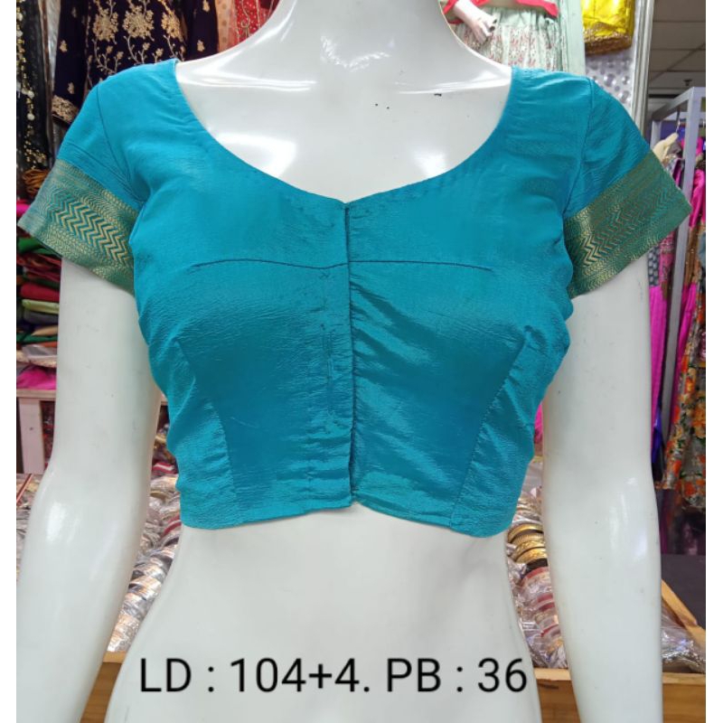 #TjM65 Blus Saree Atasan Sari Choli India