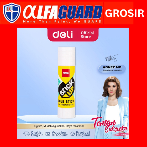 

Deli Glue Stick / Lem Kertas Batangan 9 gr Daya Rekat Kuat Mudah Digunakan E7101