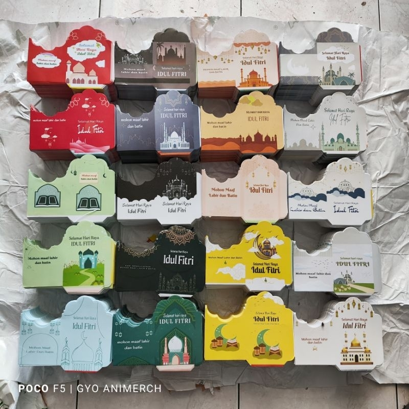 

{1000 LEMBAR} // UKURAN MEDIUM LENGKUNG / AMPLOP LEBARAN 2024