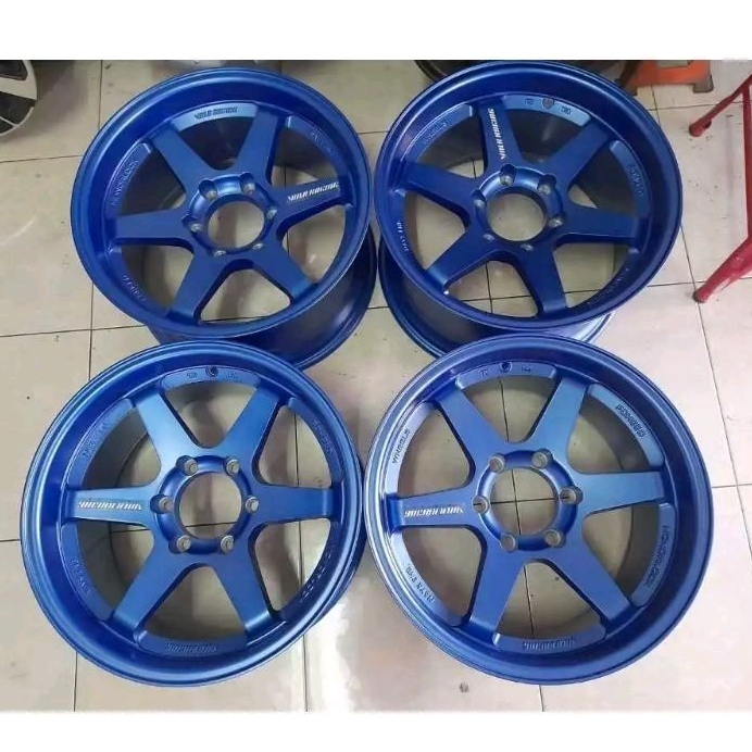 VELG RAYS TE37 RING 18 PCD 6X139,7 ET 20 PAJERO, FORTUNER DLL