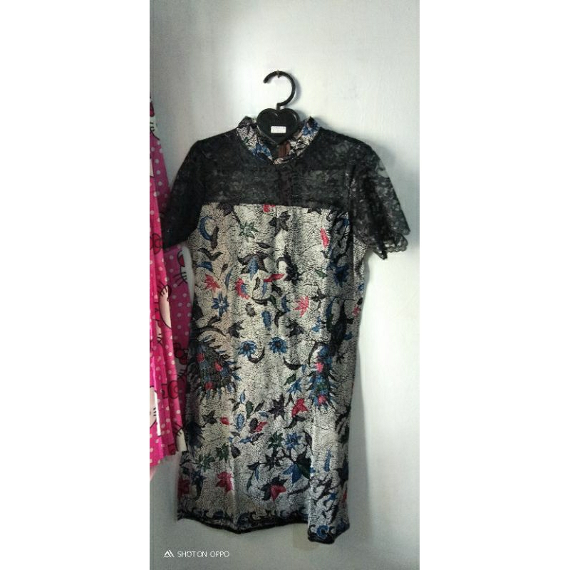 dress batik preloved