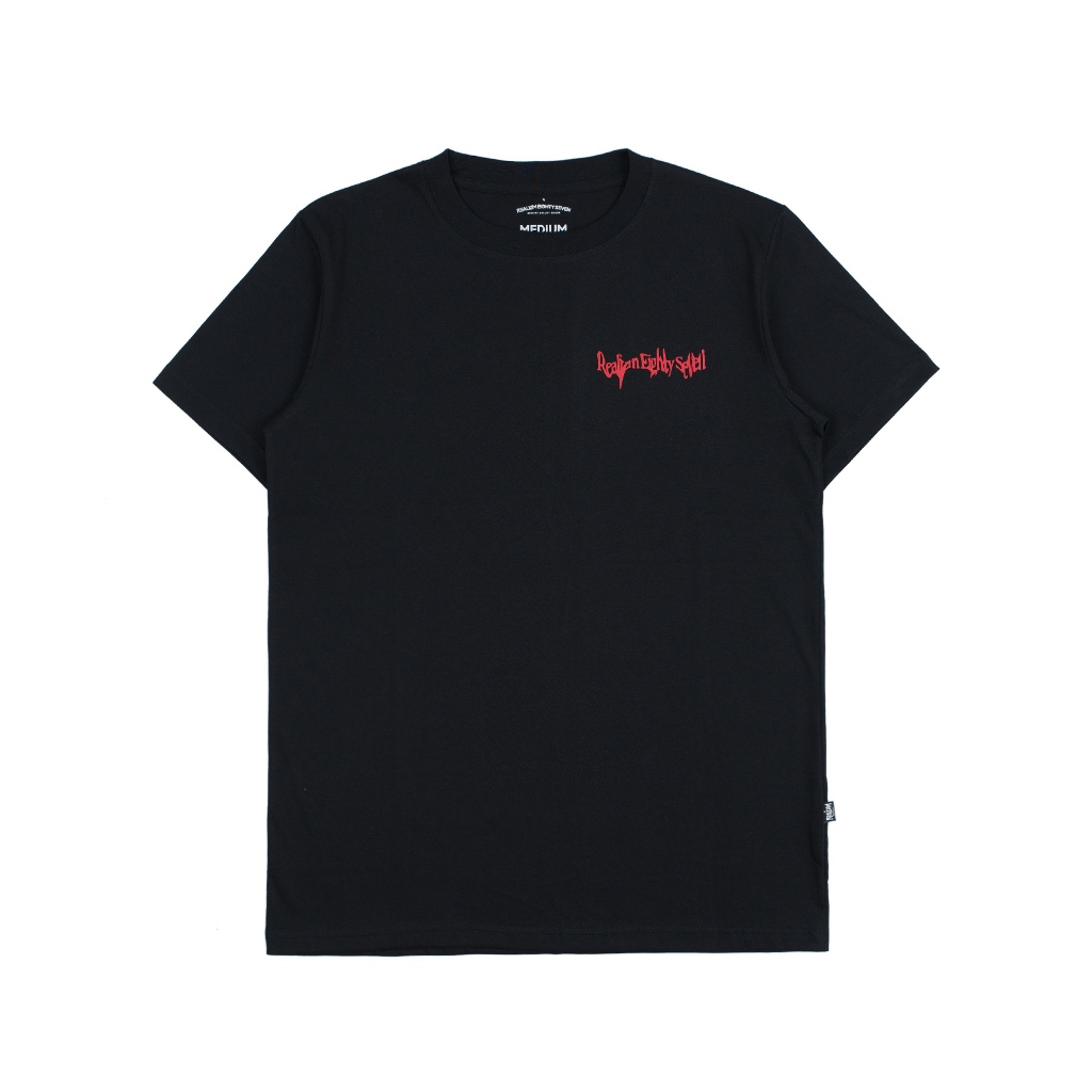 Realizm87 Kaos BLOODY LIPS BLACK