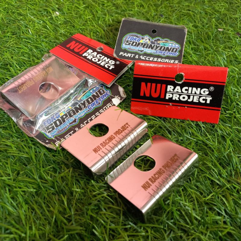 +✅TERMURAH | PLAT STELAN RANTE STAINLESS BY NUI RACING PROJECT ORIGINAL THAILAND FOR ARM DKT NUI RAC