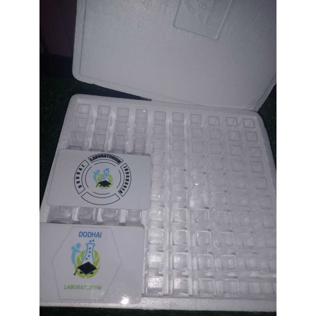 Kuvet plastik mika 4.5 mL, kuvet spektrophotometer, spektrofotometer