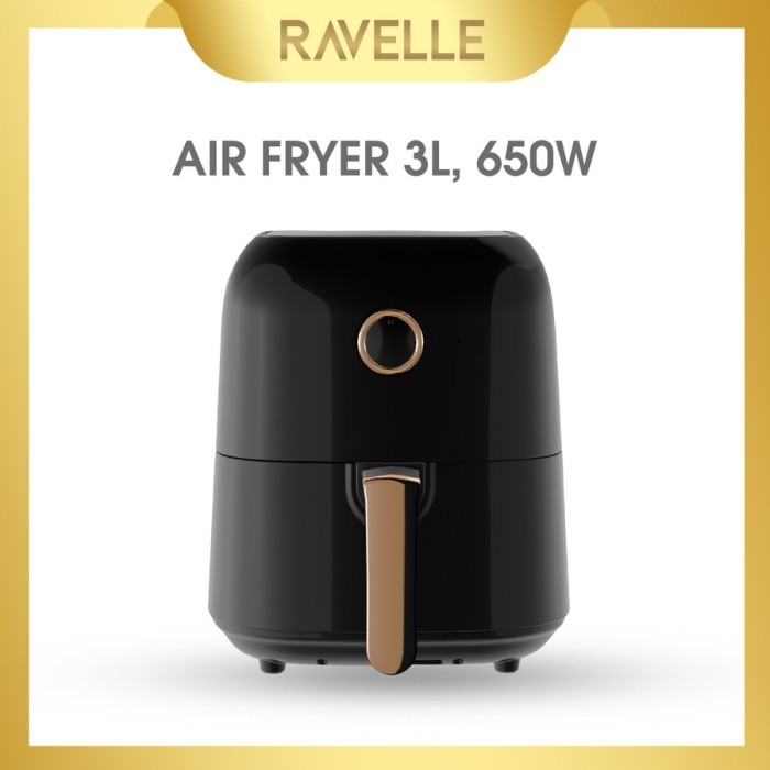 AIR FRYER RAVELLE RAF-300 BLACK
