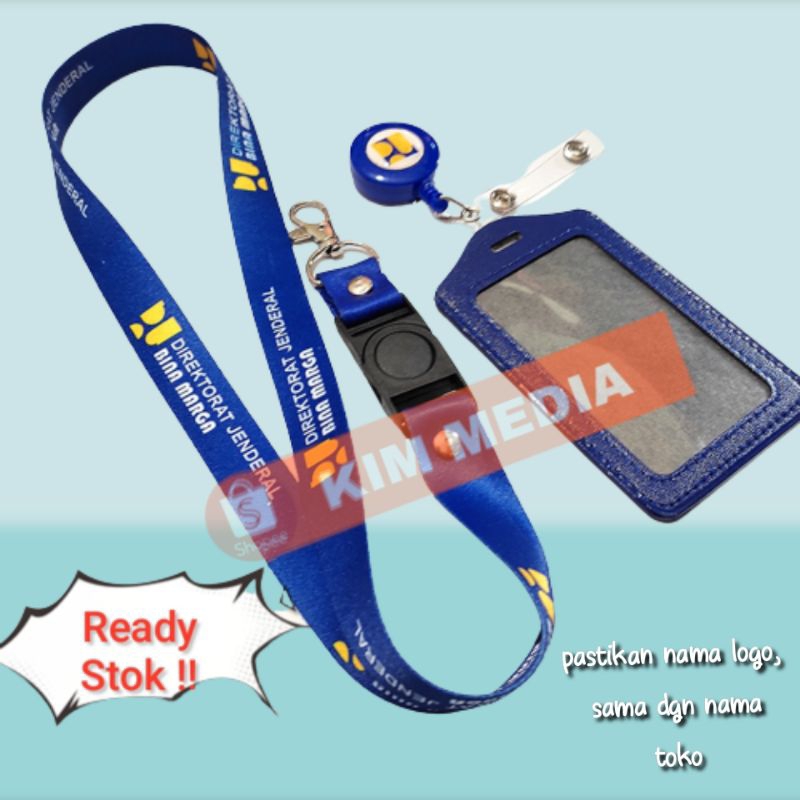 

Tali idcard / Lanyard Direktorat Jenderal Bina Marga TERBARU!! / PUPR DIRJEN BINA MARGA PRINTING [READY STOK]