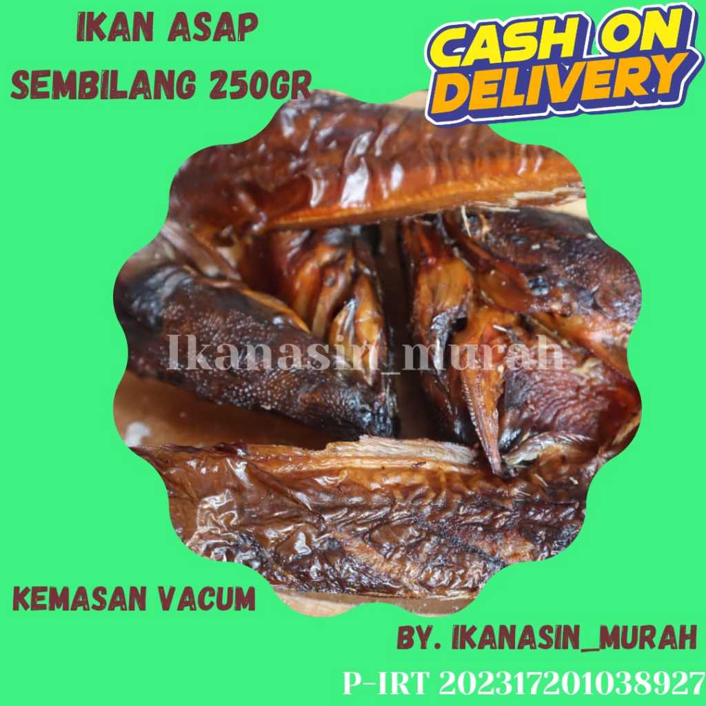 

IKAN ASAP SEMBILANG / IKAN SELAI 250GR / IKAN ASIN MURAH BISA COD