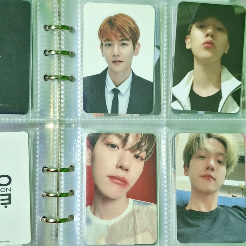 Baekhyun photocard official kihno