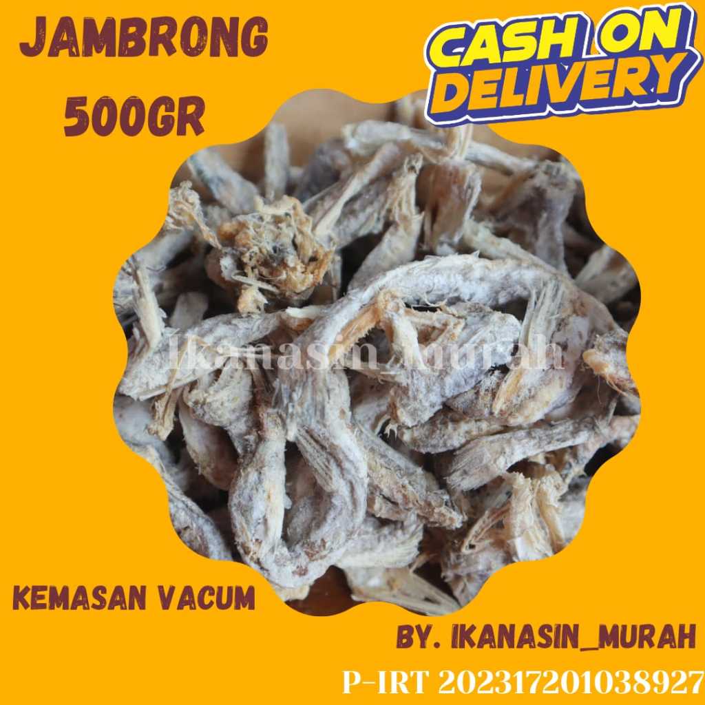 

IKAN ASIN JAMBRONG 500GR / IKAN ASIN MURAH BISA COD
