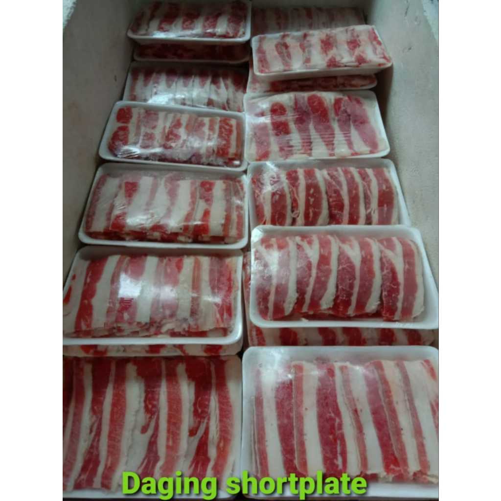 Daging Shortplate 500gr | Beef Slice | Frozenfood | Makanan Olahan