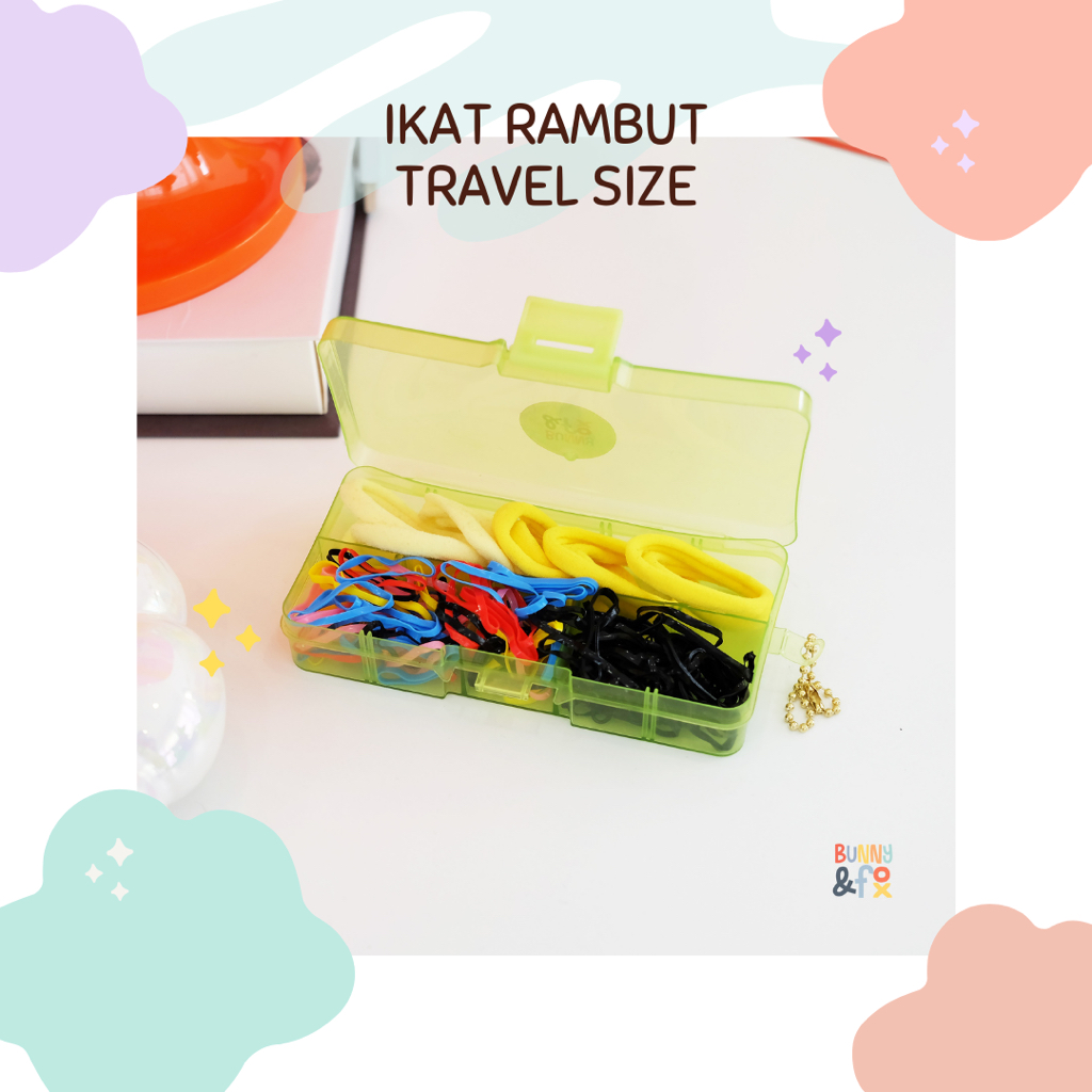 Ikat Rambut Anak - Karet Jepang-  Box Ikat Rambut - Ikat Rambut Anak Perempuan - Ikat Rambut Korea -