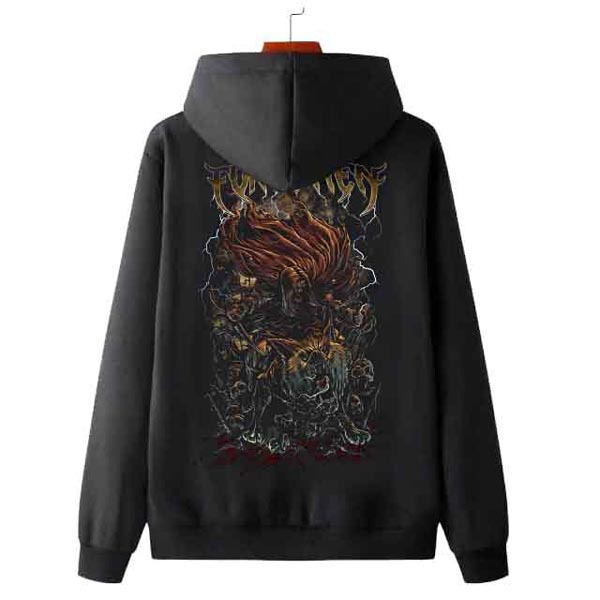 Jaket Hoodie Band Forgotten Hoodie Bahan Cotton Fleece | Pullover & Zipper | Bisa COD