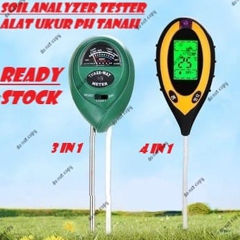 Best Seller.. Digital Soil Analyzer Tester Meter Alat Ukur pH Tanah 3 4 in 1 FYZ