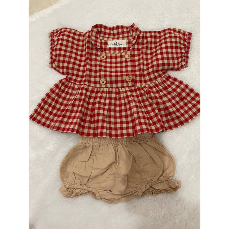 1SET BAJU BAYI&ANAK PEREMPUAN LITTLE MEBIE/BOHOPANA/H&M